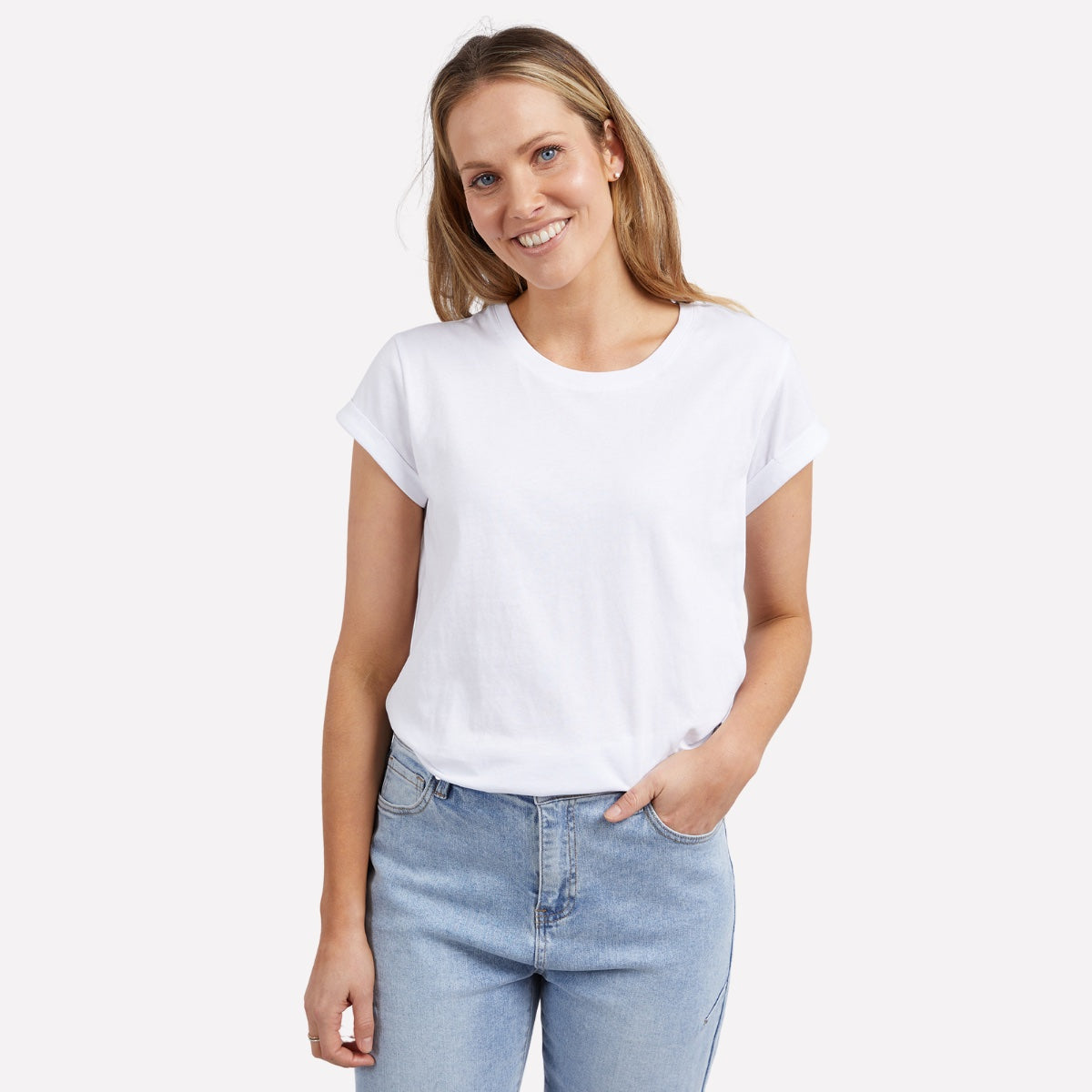 Manly Tee in White Manly Tee in White