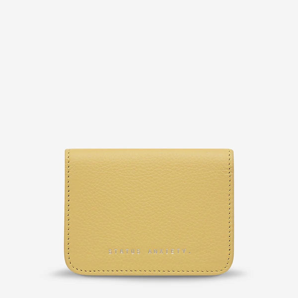 Status Anxiety Miles Away Leather Wallet (Buttermilk)