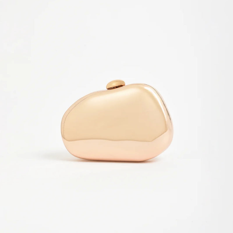 It has a clip closure on the top.