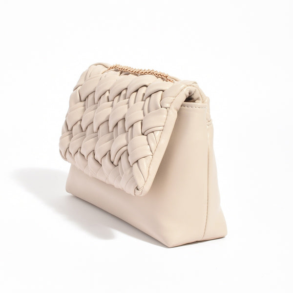Side view of the fold over flap.