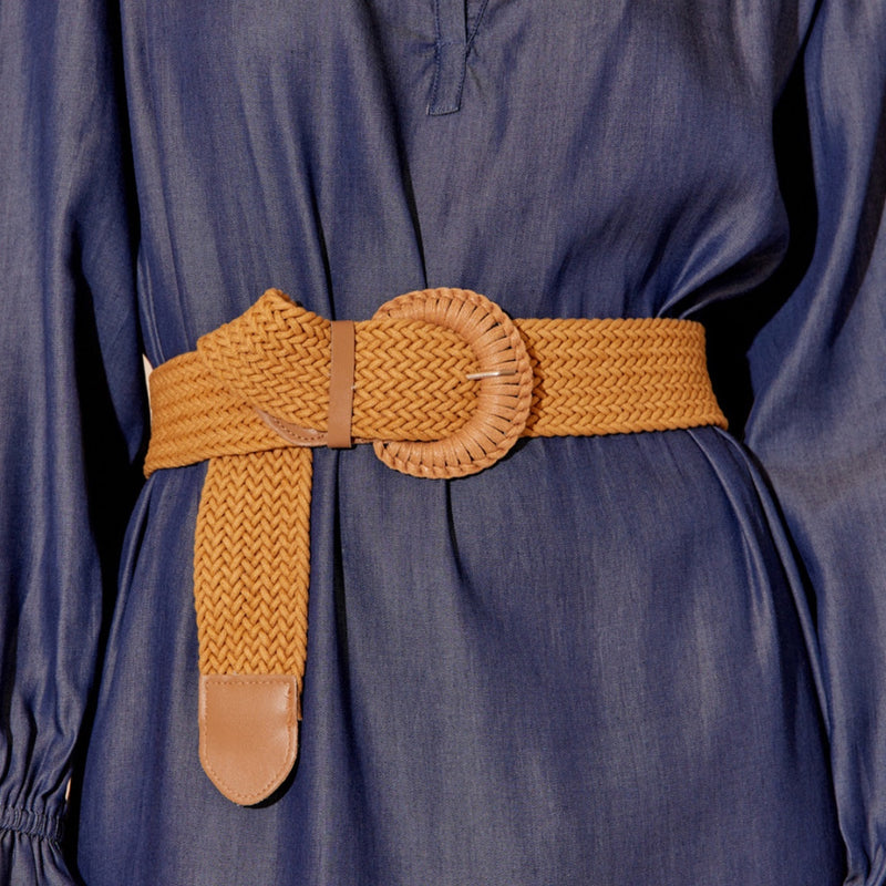 Byron Woven Belt (Camel)