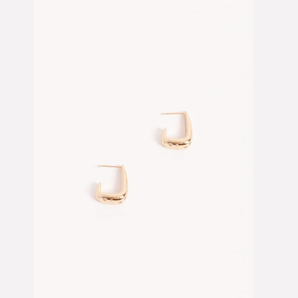 These earrings have a stud back closure.