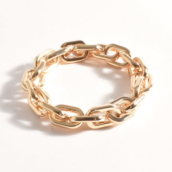 Event Chain Stretch Bracelet (Gold)