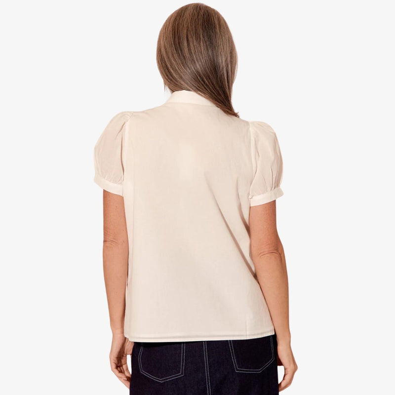 Back view of our Luna Short Sleeved Shirt