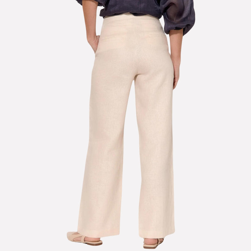 Nisha Linen Pants (Cream)