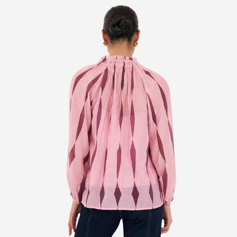 Back view of the top