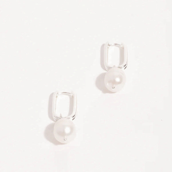 These earrings have a hinged closure.