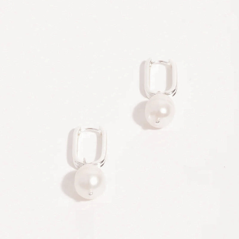 These earrings have a hinged closure.