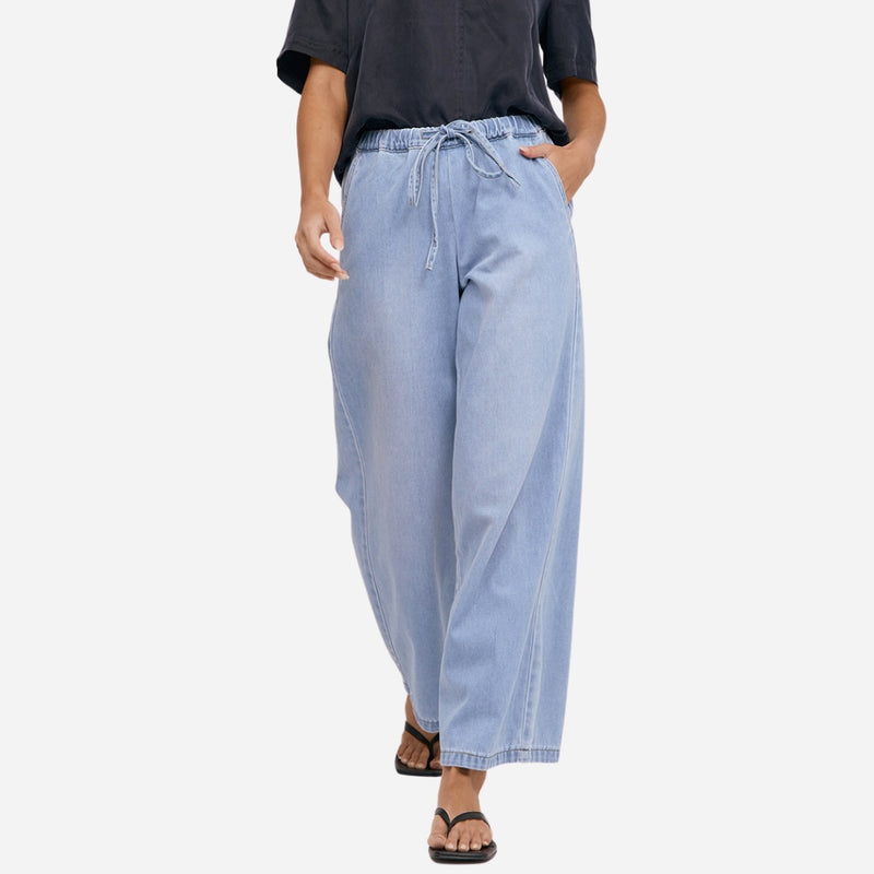 Romy Denim Pants (Light Blue)