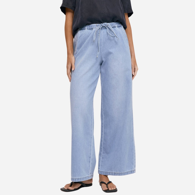 Romy Denim Pants (Light Blue)