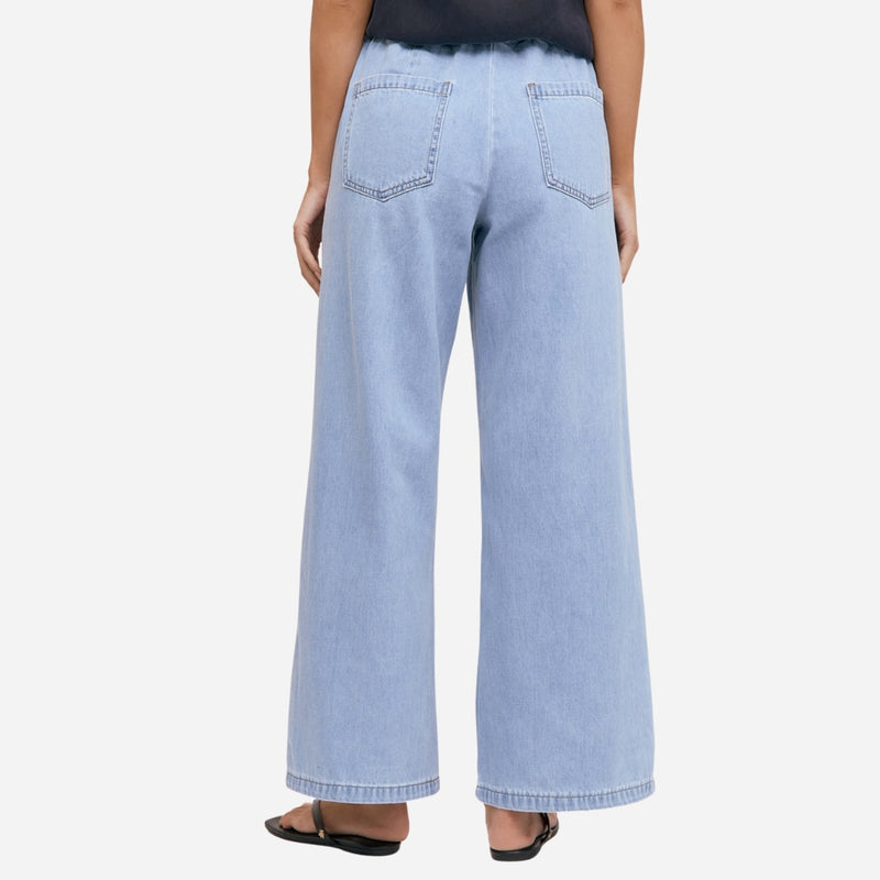 Romy Denim Pants (Light Blue)