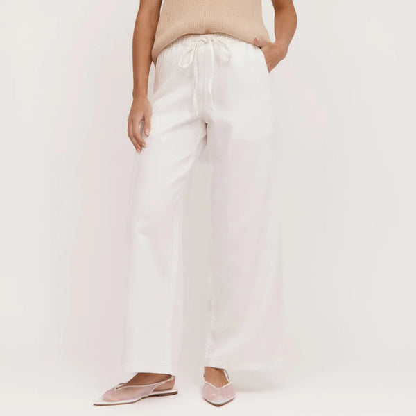 Romy Denim Pants (White)