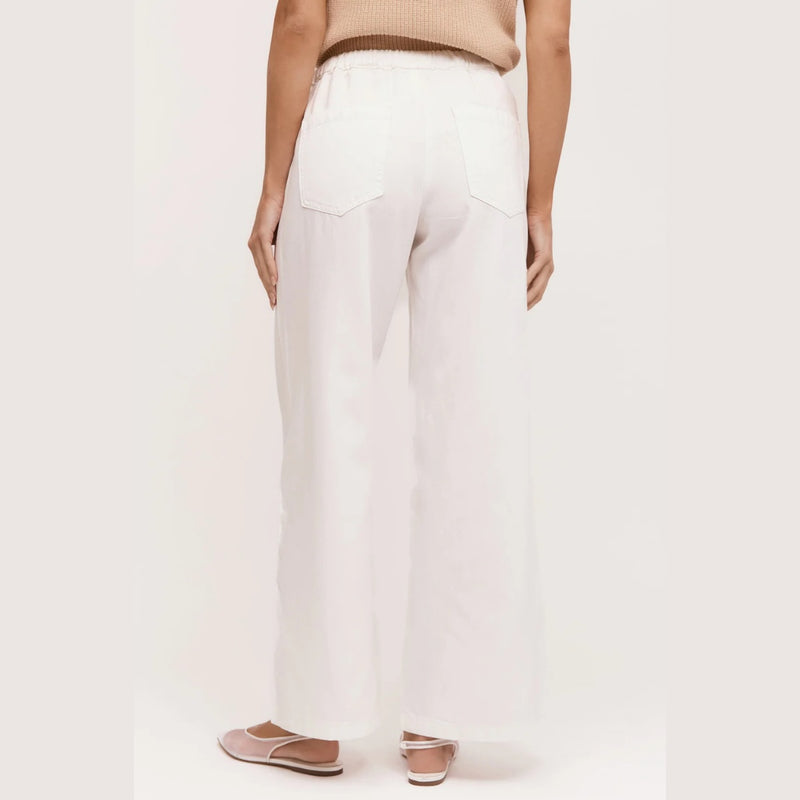 Romy Denim Pants (White)
