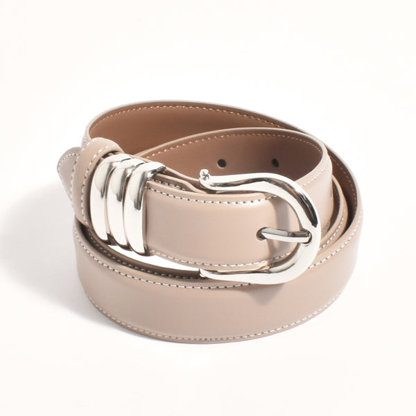 The Essential Vegan Leather Belt (Camel)