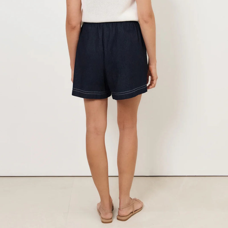 Trinity Denim Shorts (Indigo)