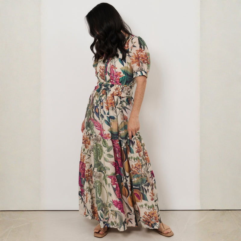 Side view of the dress.