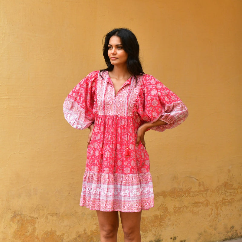 Azure & Indigo Camilla Dress (Red)