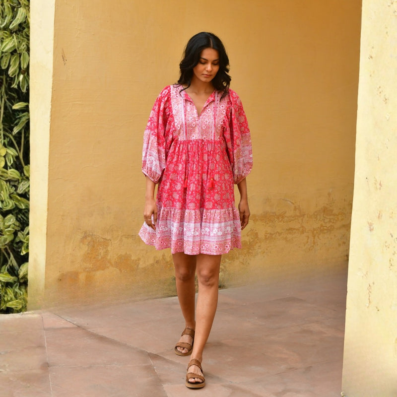 Azure & Indigo Camilla Dress (Red)