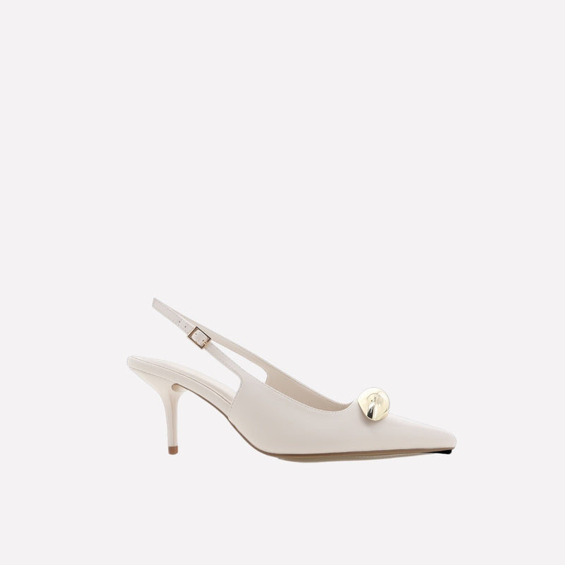 Billini Lettie Heels (Ivory)
