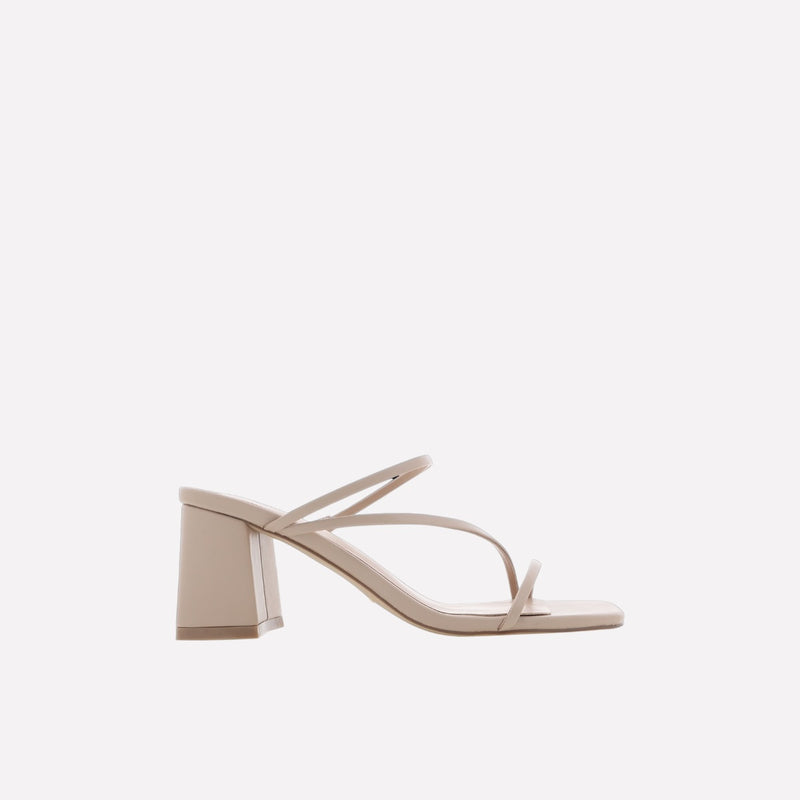 Side view of the heels.