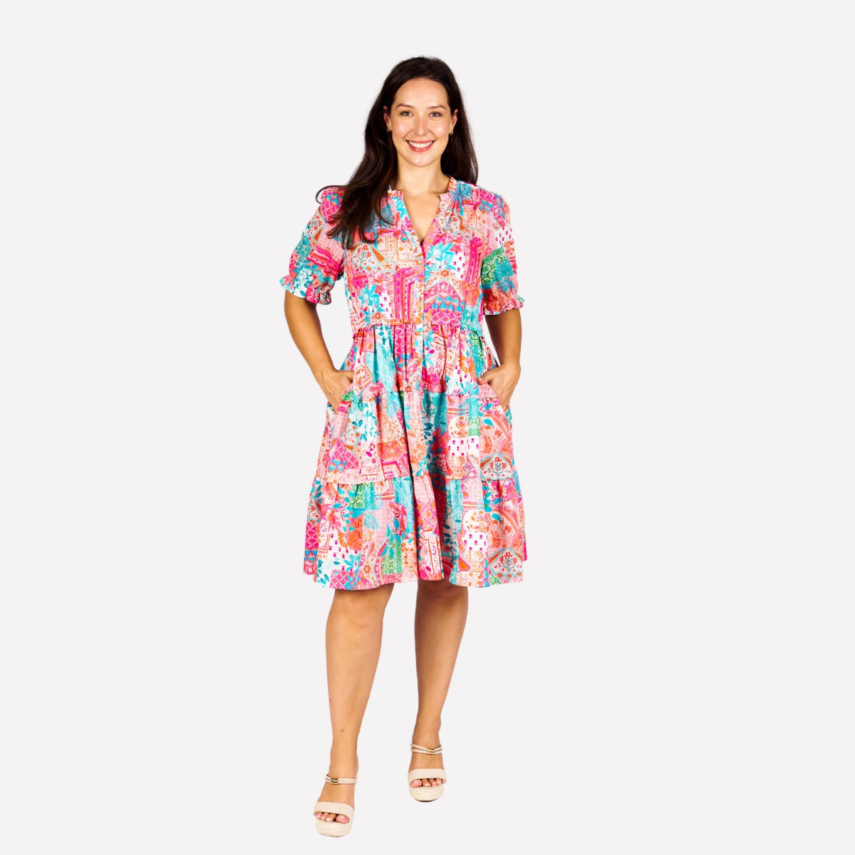 Women's Fashion - Short Dresses, Linen, Floral, Bold Prints – LUNAMAY