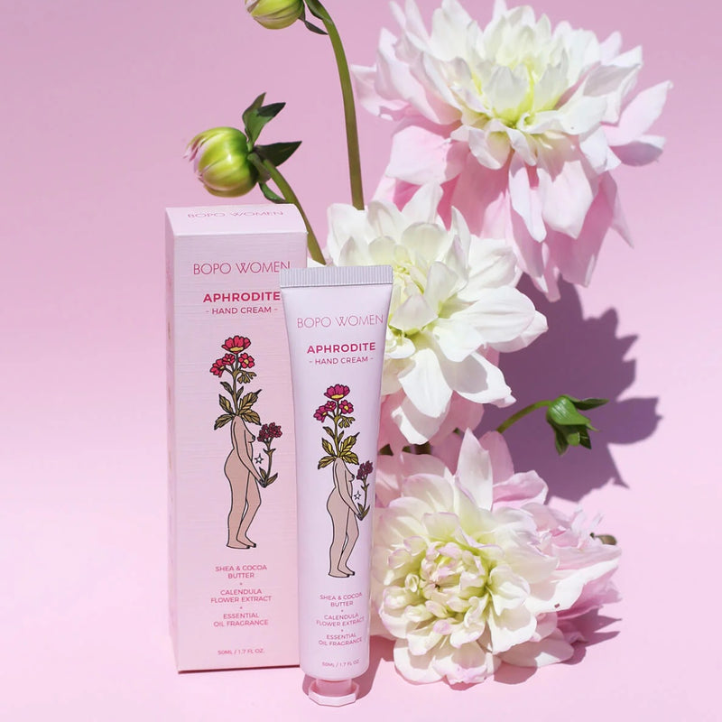 It comes packaged in a beautiful pink box.