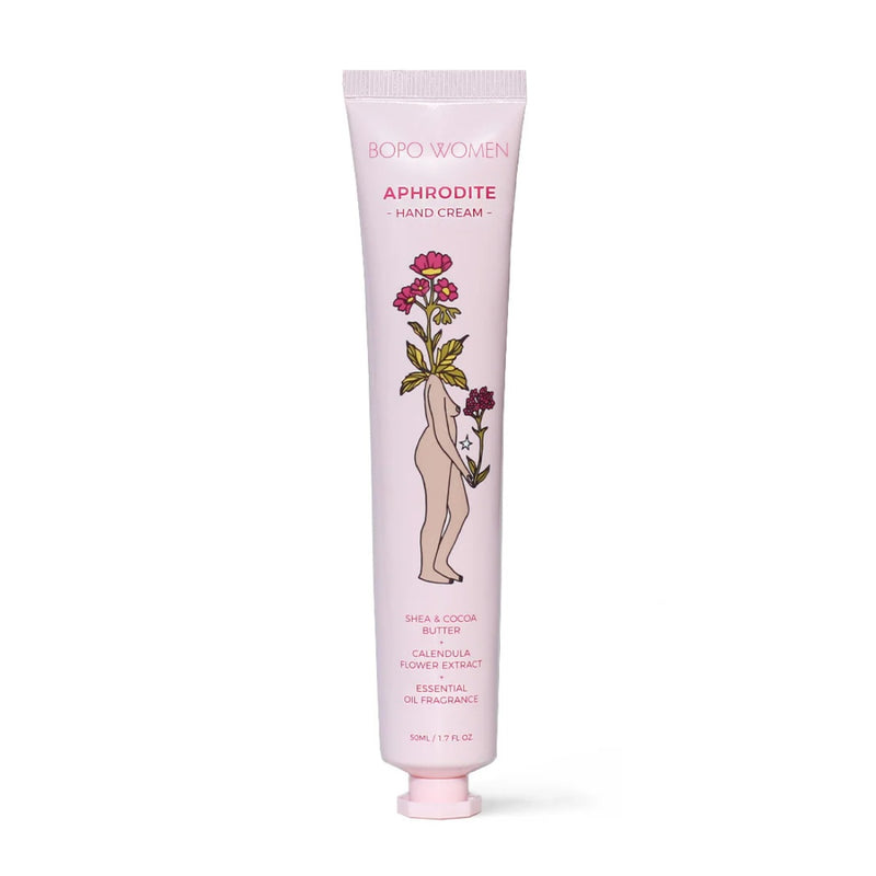 Infused with shea and cocoa butter to soften, and enriched with Australian botanicals like Davidson Plum and Calendula Flower to restore and protect, Aphrodite wraps your hands in lasting hydration