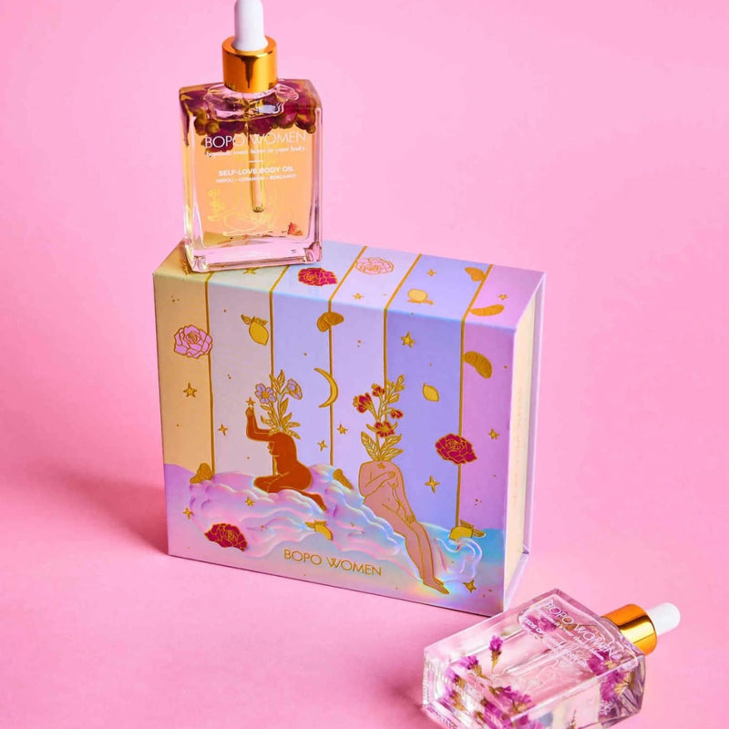 Bopo Women Floral Fling Body Oil Gift Set