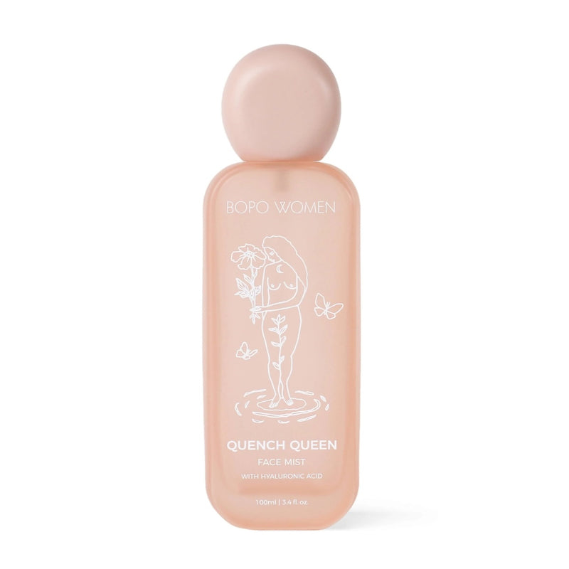 This mist spray is a handy size that you can take with you and spritz throughout the day.