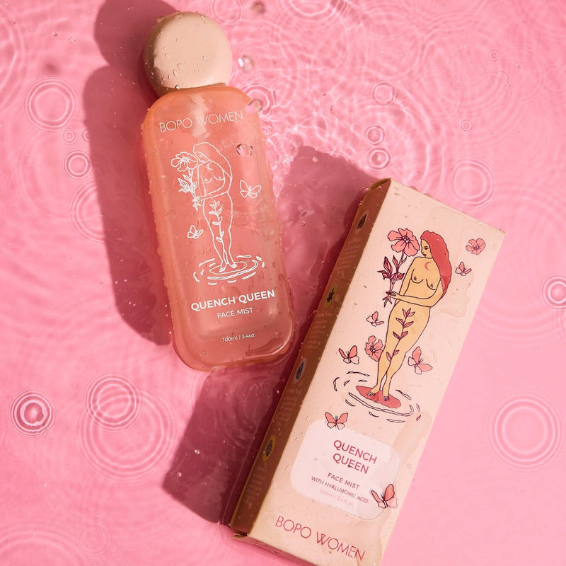 combines delicate floral waters, hydrating hyaluronic acid and superhero ingredient, Kannabia Sense™, to create a mist that hydrates, soothes & lifts your mood.