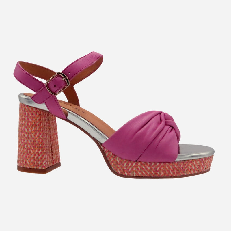 Sloane Platform Heels (Pink)