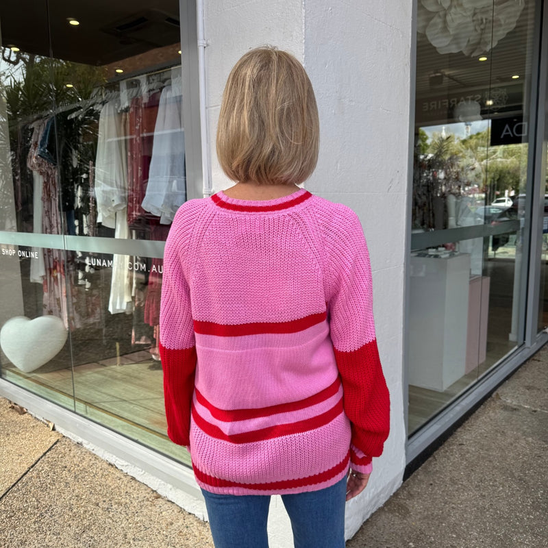 Back view of the jumper
