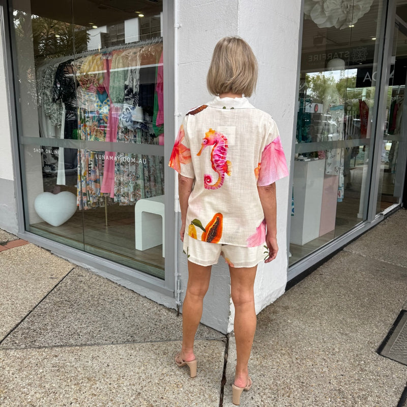 Hibiscus Island Short Set