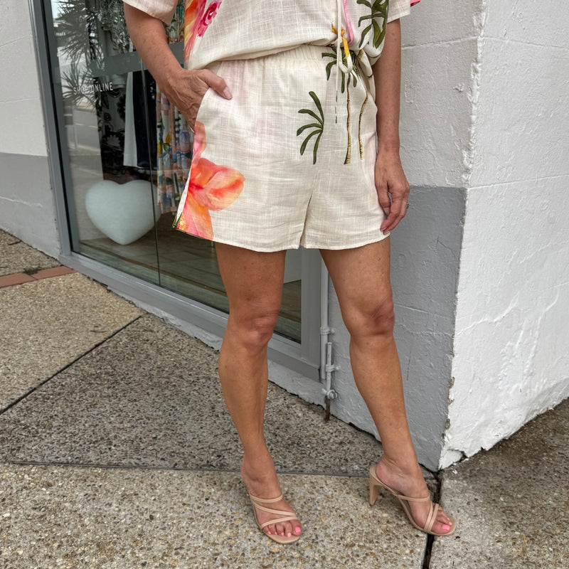 Hibiscus Island Short Set