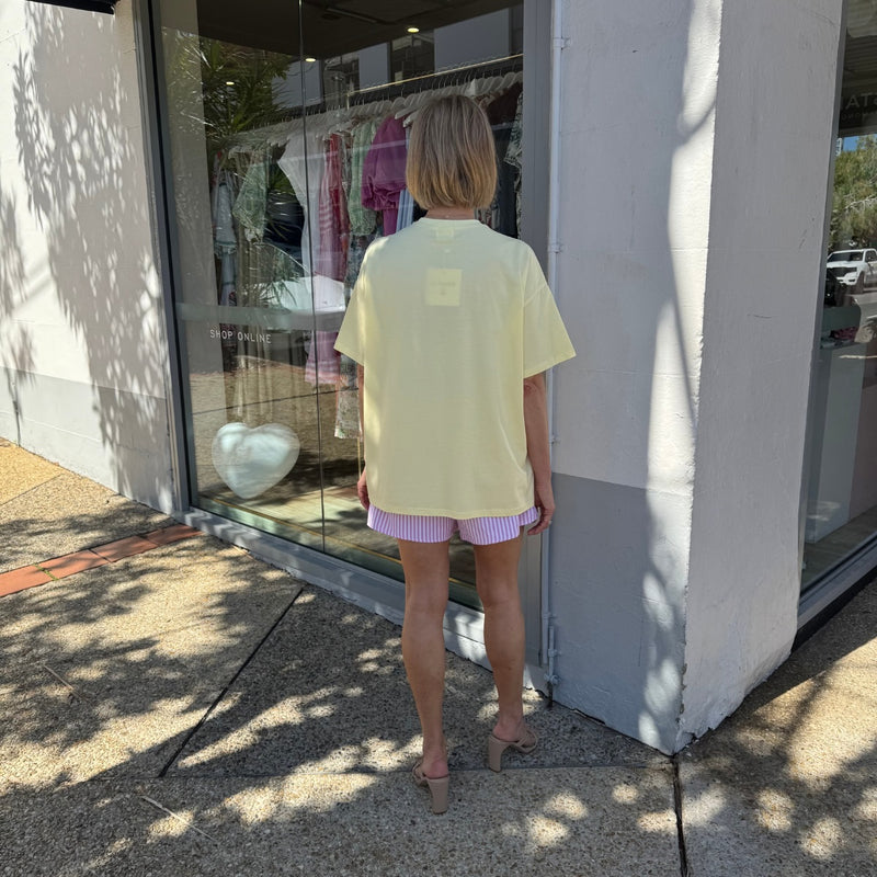 Tropicana Short Set (Yellow)