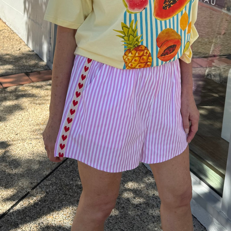 Tropicana Short Set (Yellow)