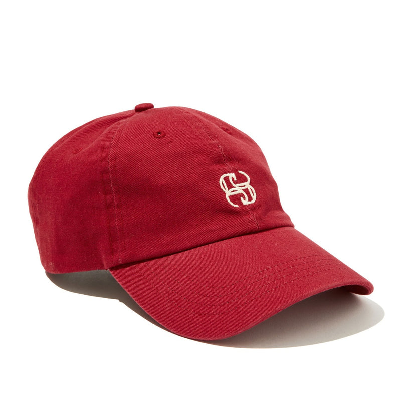Ceres Monogram Cap (Deep Red)