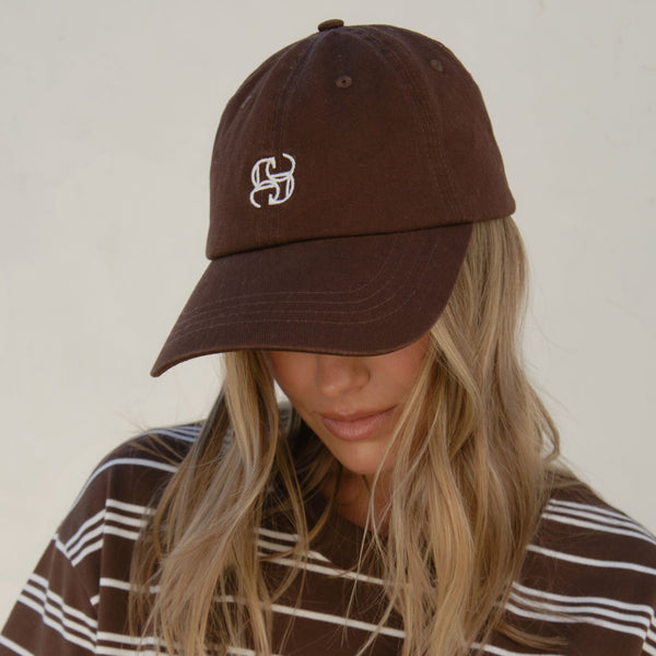 Ceres Monogram Cap (Chocolate)