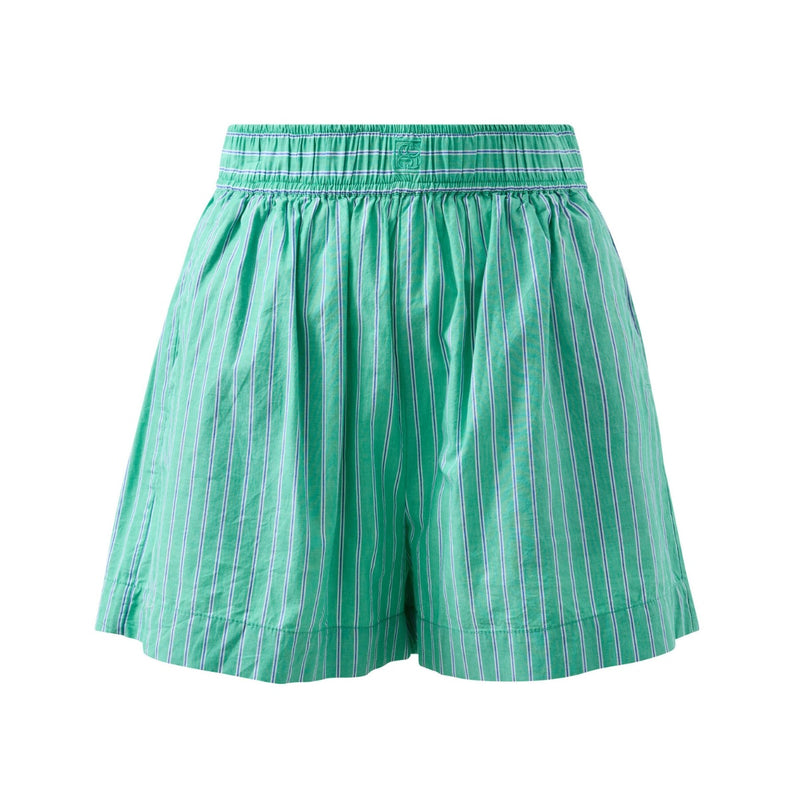 Mila Shorts (Zesty Green Stripe)
