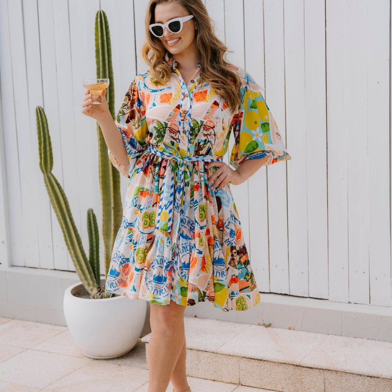 Summer ready in our Madrid Tropical Dress