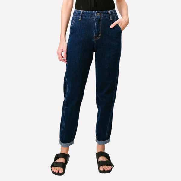 Bowie Barrel Jeans (Indigo)