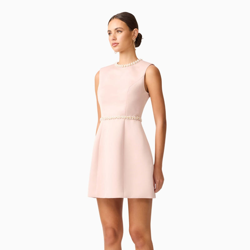 Elliatt Camile Tulip Mini Dress (Champagne)