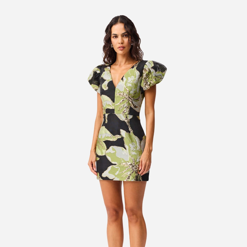 Side view of the dress.