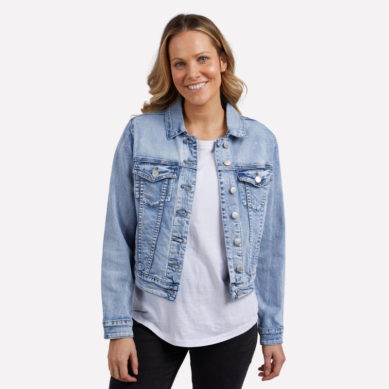 Georgia Denim Jacket (Light Blue)