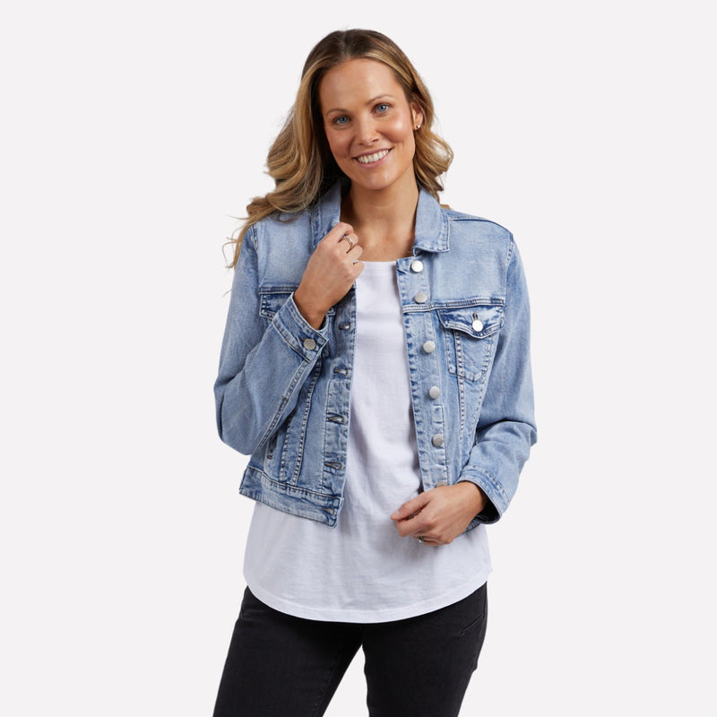 Georgia Denim Jacket (Light Blue)