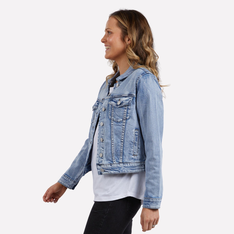 Georgia Denim Jacket (Light Blue)