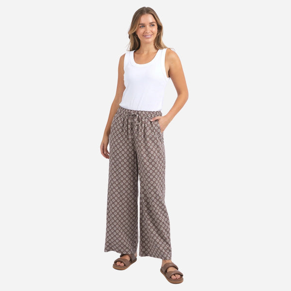 These pants can be worn with a white singlet like our Esme Tank. 