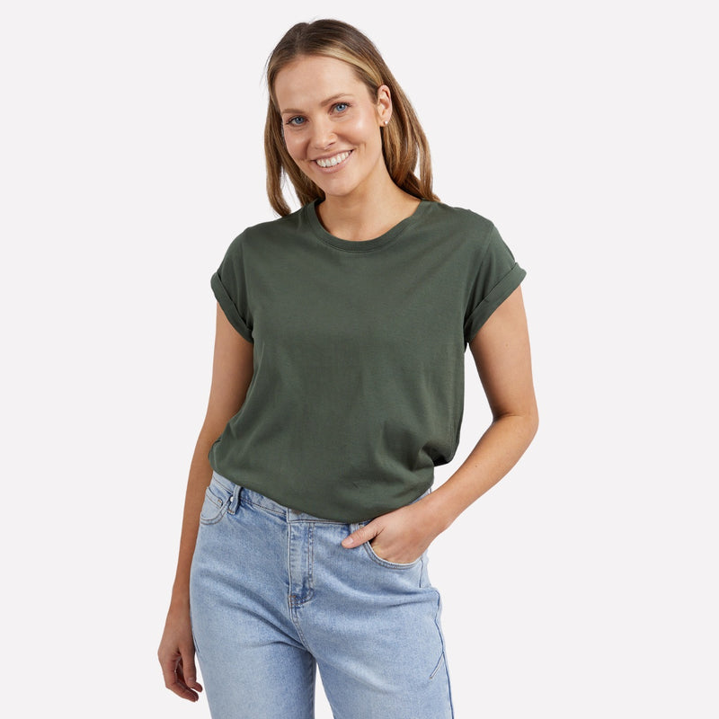 Foxwood Manly Tee in Khaki