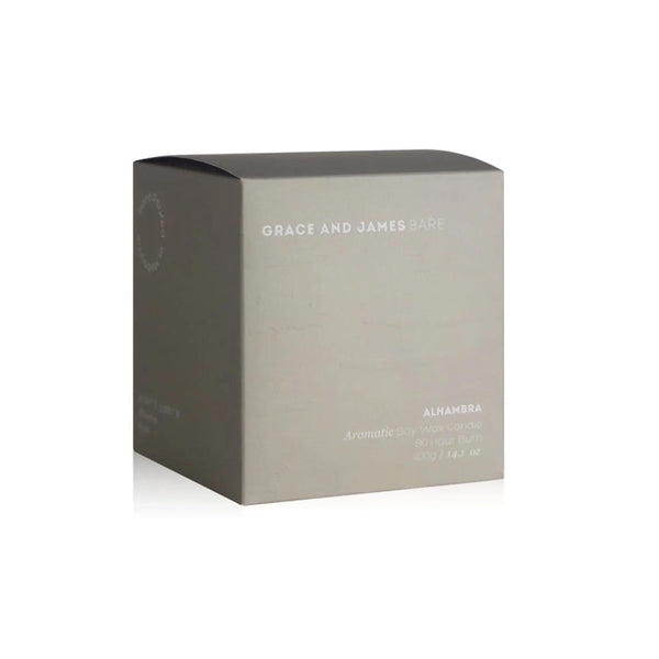 Grace and James Alhambra Scented Candle (40hr)