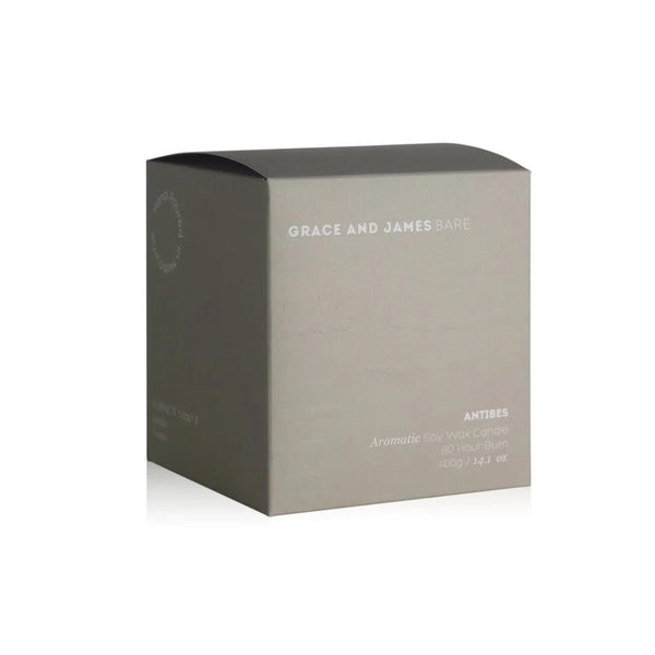 Grace and James Antibes Scented Candle (40hr)